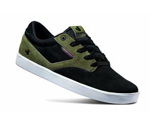 DVS Ho17 Pressure Sc+ Shoes - Black Olive Chilipepper Suede Chico