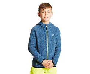 Dare 2b Girls Enlist Full Zip Hooded Outdoor Fleece Jacket - Admiral Blue