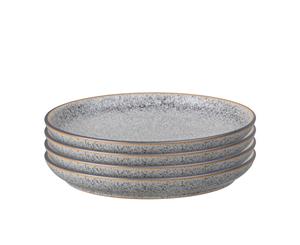 Denby Studio Grey Coupe Dinner Plate 26cm Set of 4