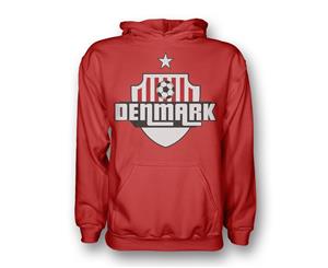 Denmark Country Logo Hoody (red)