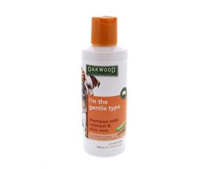 Dog Oatmeal Shampoo Aloe Vera I'm The Gentle Type 280ml Oakwood