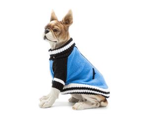 Dog Puppy Pet Cat Winter Knitted Sweater Coat Vest Warm Outfit S M L XL B