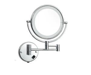 Dolphy 5X LED Magnifying Shaving & Makeup Mirror - 8 Inch