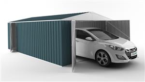 EasyShed 6038 Garage Shed - Torres Blue