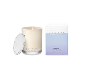 Ecoya Mini Madison Jar Candle - Coconut & Elderflower