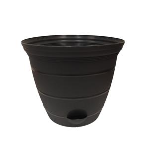 Eden 380mm Charcoal Roman Self Watering Pot