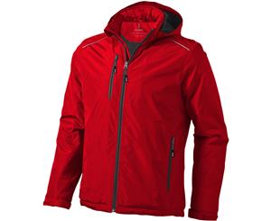 Elevate Mens Smithers Fleece Lined Jacket (Red) - PF1909