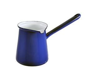 Enamelware Turkish Coffee Pot - 750ml Blue