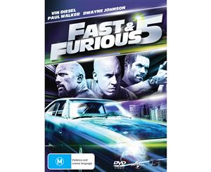 Fast & Furious 5 DVD Region 4