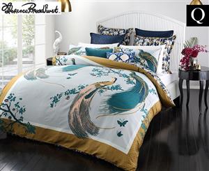 Florence Broadhurst Exotic Birds Queen Bed Quilt Cover Set Gold