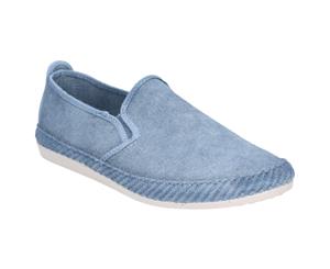 Flossy Mens Manso Slip On Shoe (Light Blue) - FS6227