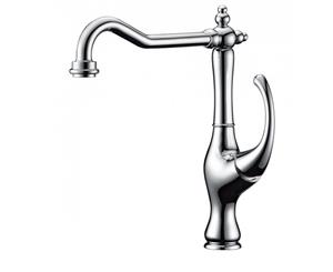 Fluid Kitchen Mixer Tap - Polished Chrome Finish