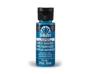 Folk Art Multisurface Satin Acrylic Paint - Cayman Blue - 2 Oz