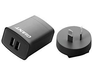 Giant Recon Twin USB 240v Wall Charger