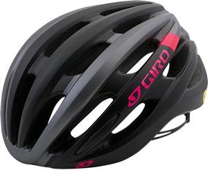 Giro Saga MIPS Womens Road Bike Helmet Black/Pink