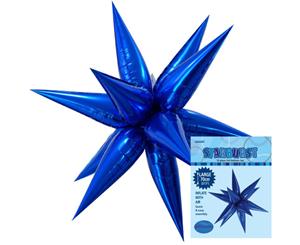 Glitz starburst Royal Blue 70cm