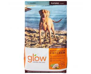 Glow Mature 7+ Australian Dry Dog Food - Chicken