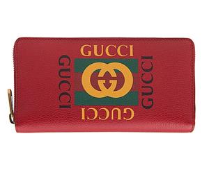 Gucci Women's Long Zip-Around Wallet - Red