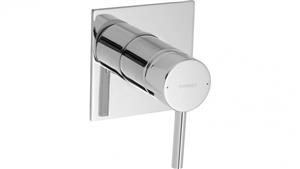 Hansa Vantis Quad 100mm Shower or Bath Mixer with In-Wall Body