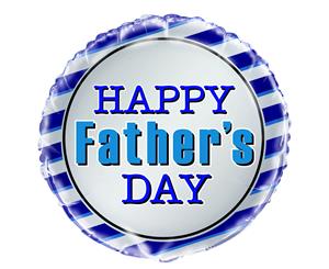 Happy Father'S Day 45cm Foil Balloon Packaged