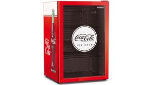 Husky 118L Coca-Cola Glass Door Retro Bar Fridge