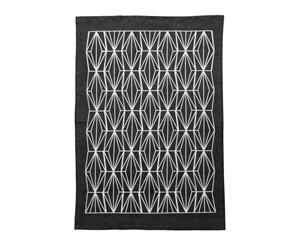 J.Elliot Home - Zelah Linen Tea Towel 50x70cm Charcoal