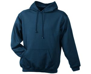 James And Nicholson Unisex Hooded Sweatshirt (Petrol Blue) - FU484