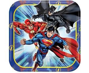 Justice League Luncheon Plates 8pk