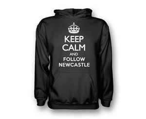 Keep Calm And Follow Newcastle Hoody (Black)