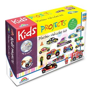 Kids Projects Plaster Vehicles Kit