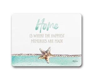 Kitchen Cork Backed Placemats AND Coasters STARFISH HOME Set 6