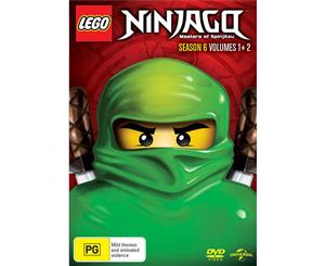 LEGO Ninjago Season 6 Volume 1 & 2 DVD Region 4