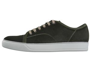 Lanvin Men's Low Top Sneaker - Military Green