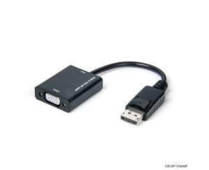 Laser 20cm DisplayPort to VGA Adapter Male to Female