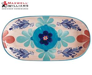 Maxwell & Williams Majolica Oblong Platter - Peach