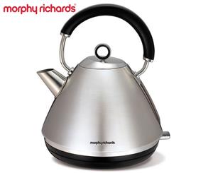 Morphy Richards 1.5L Accents Traditional Pyramid Kettle - Brushed