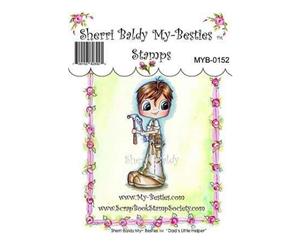 My Besties Clear Stamps 4Inch X6inch Dad's Little Helper