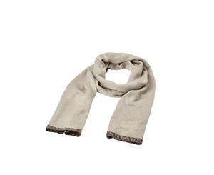 Myrtle Beach Adults Unisex Traditional Fashion Scarf (Beige/Brown Melange) - FU618