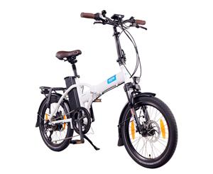 NCM London+ Folding E-Bike 250W 36V 19Ah 684Wh Battery 20" - White