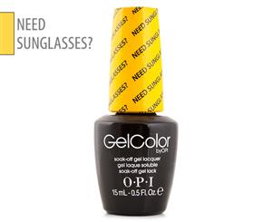 OPI GelColor Lacquer - Need Sunglasses