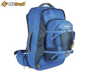 OZtrail 75L Quest Pack + 10L Travel Backpack - Blue