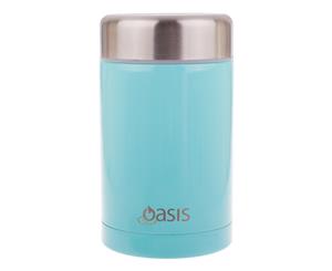 Oasis Stainless Steel Vacuum Insulated Food Flask Spearmint 450ml