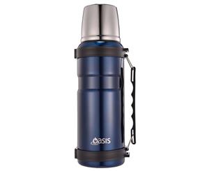 Oasis Vacuum Insulated Flask 1 Litre - Blue