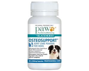 PAW Osteosupport Joint Care Powder for Dogs 80 Capsules