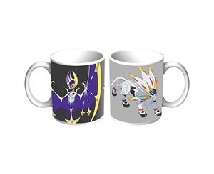 POKEMON GO Sun and Moon Legendary Coffee Tea Hot Chocolate Mug Cup