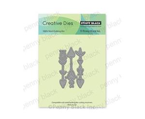 Penny Black Creative Dies - Doodles Of Love 1.9in x 2.9in