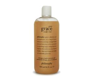 Philosophy Pure Grace Nude Rose Shampoo Bath & Shower Gel 480mL