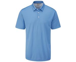 Ping Spike Tailored Fit Polo - Vista Blue Multi - Mens