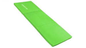 PowerTrain Tri-Fold Yoga Exercise Mat - Green