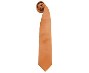 Premier Mens Fashion Colours Work Clip On Tie (Pack Of 2) (Orange) - RW6938